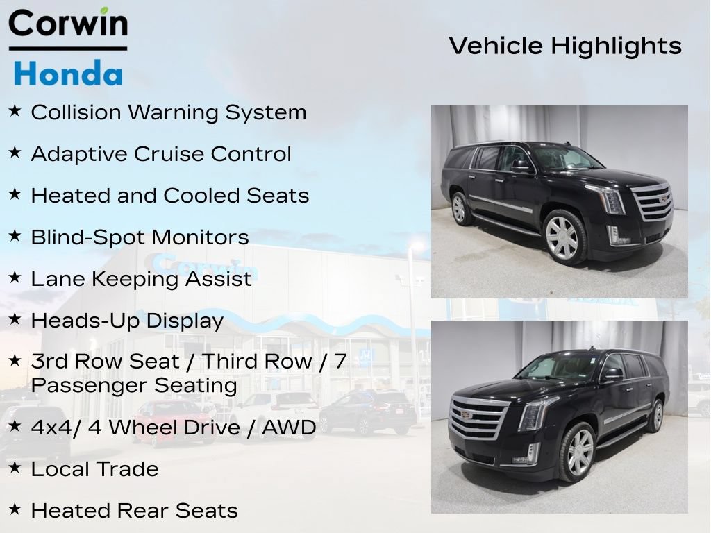 Used 2018 Cadillac Escalade ESV Premium Luxury AWD/4WD image 11