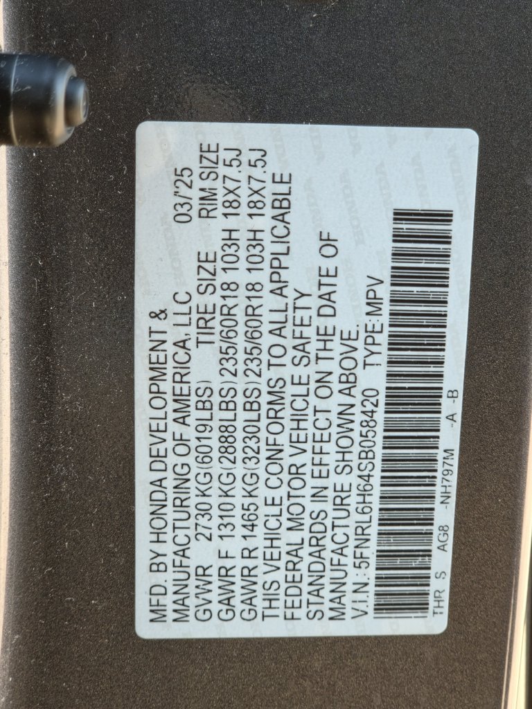 Used 2025 Honda Odyssey EX-L image 32