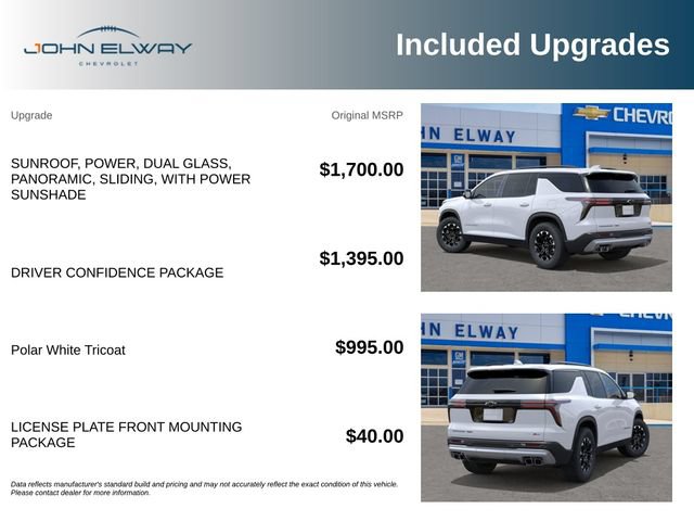 New 2027 Chevrolet Traverse Z71 w/ Driver Confidence Package AWD/4WD image 2