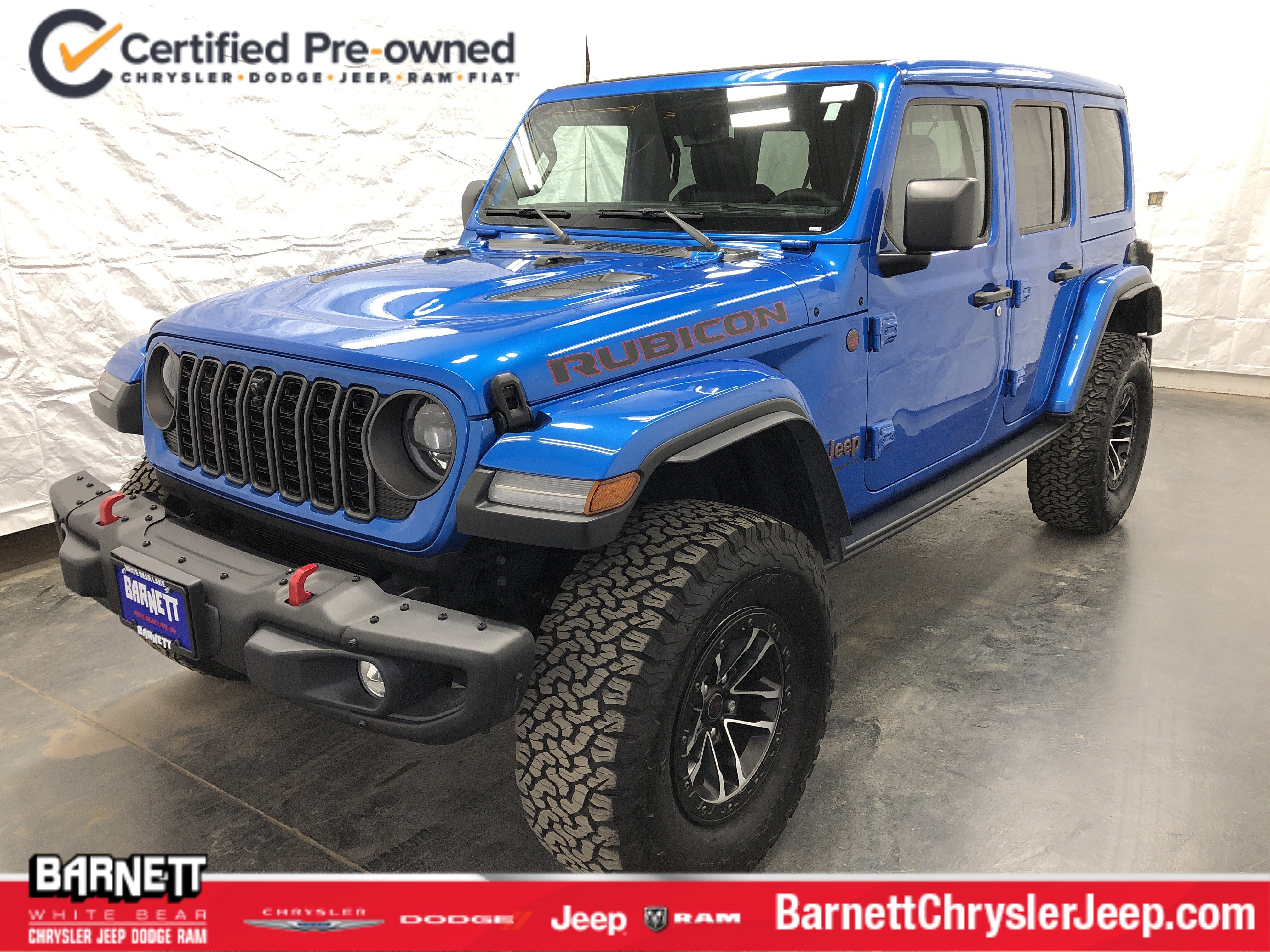 Certified 2024 Jeep Wrangler Unlimited Rubicon image 1