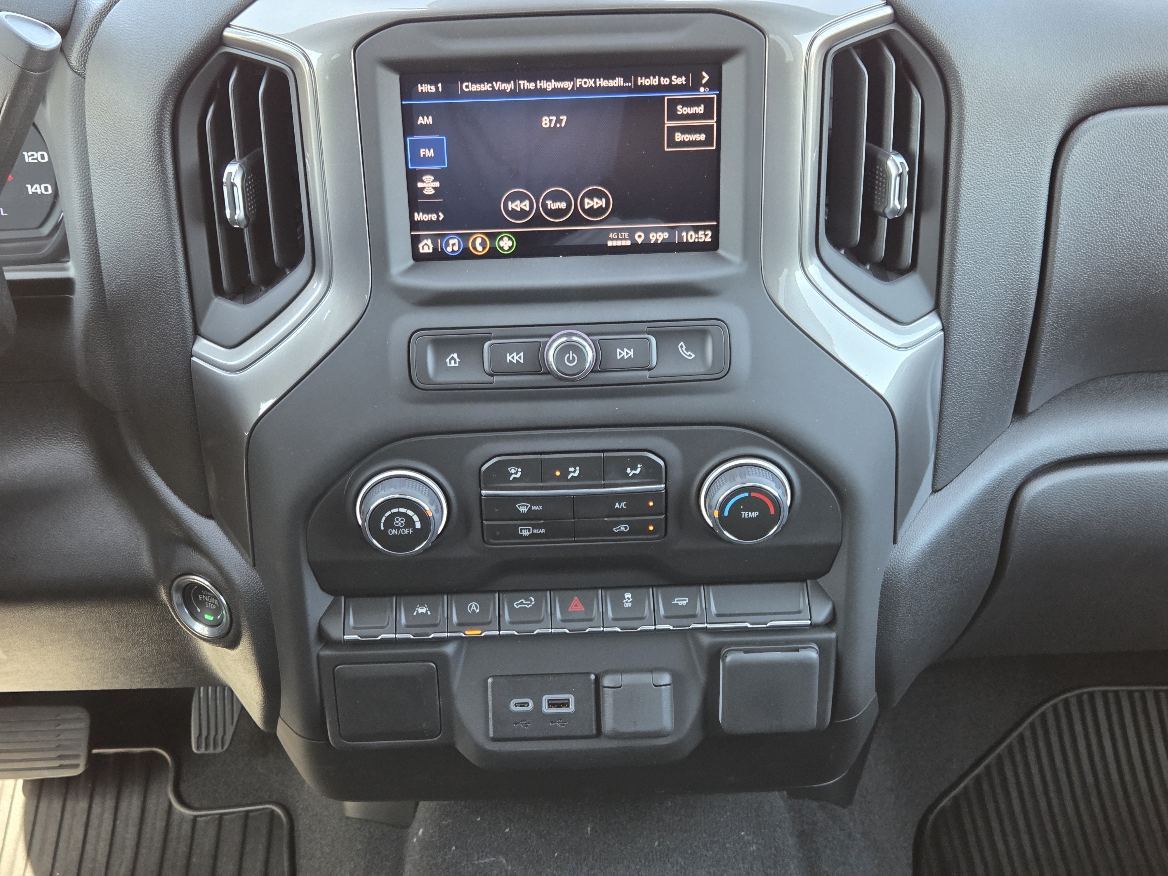 New 2026 Chevrolet Silverado 1500 Custom w/ Turbomax Blackout Package RWD image 8
