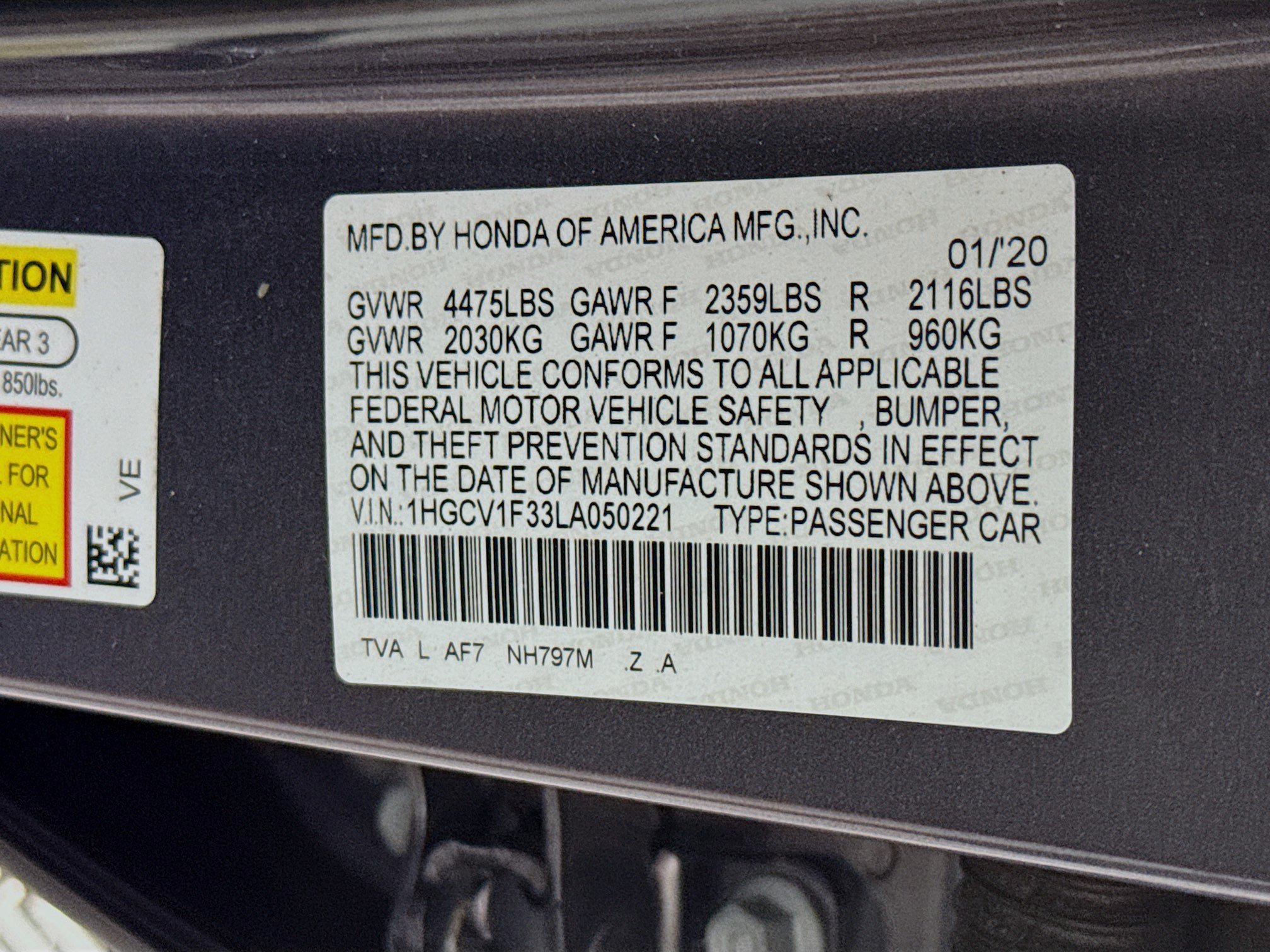 Used 2020 Honda Accord Sport image 45