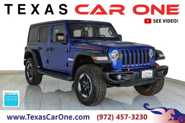 Used 2019 Jeep Wrangler Unlimited Rubicon w/ Uconnect 4C Nav & Sound Group AWD/4WD video 1
