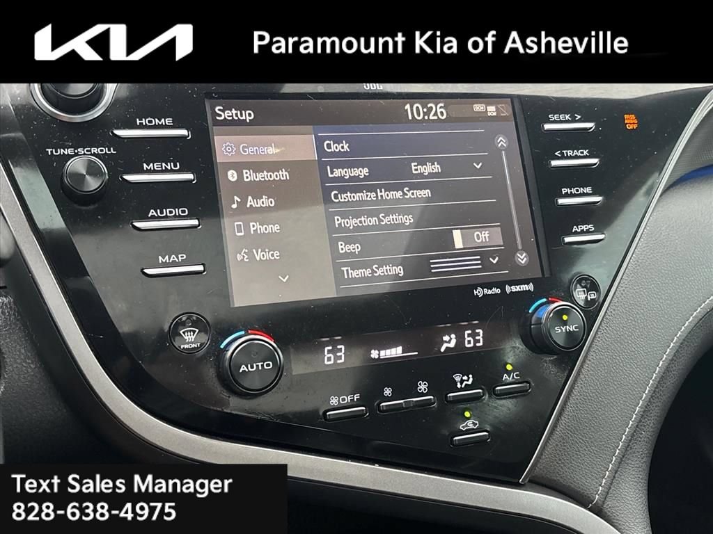 Used 2020 Toyota Camry XSE FWD image 19