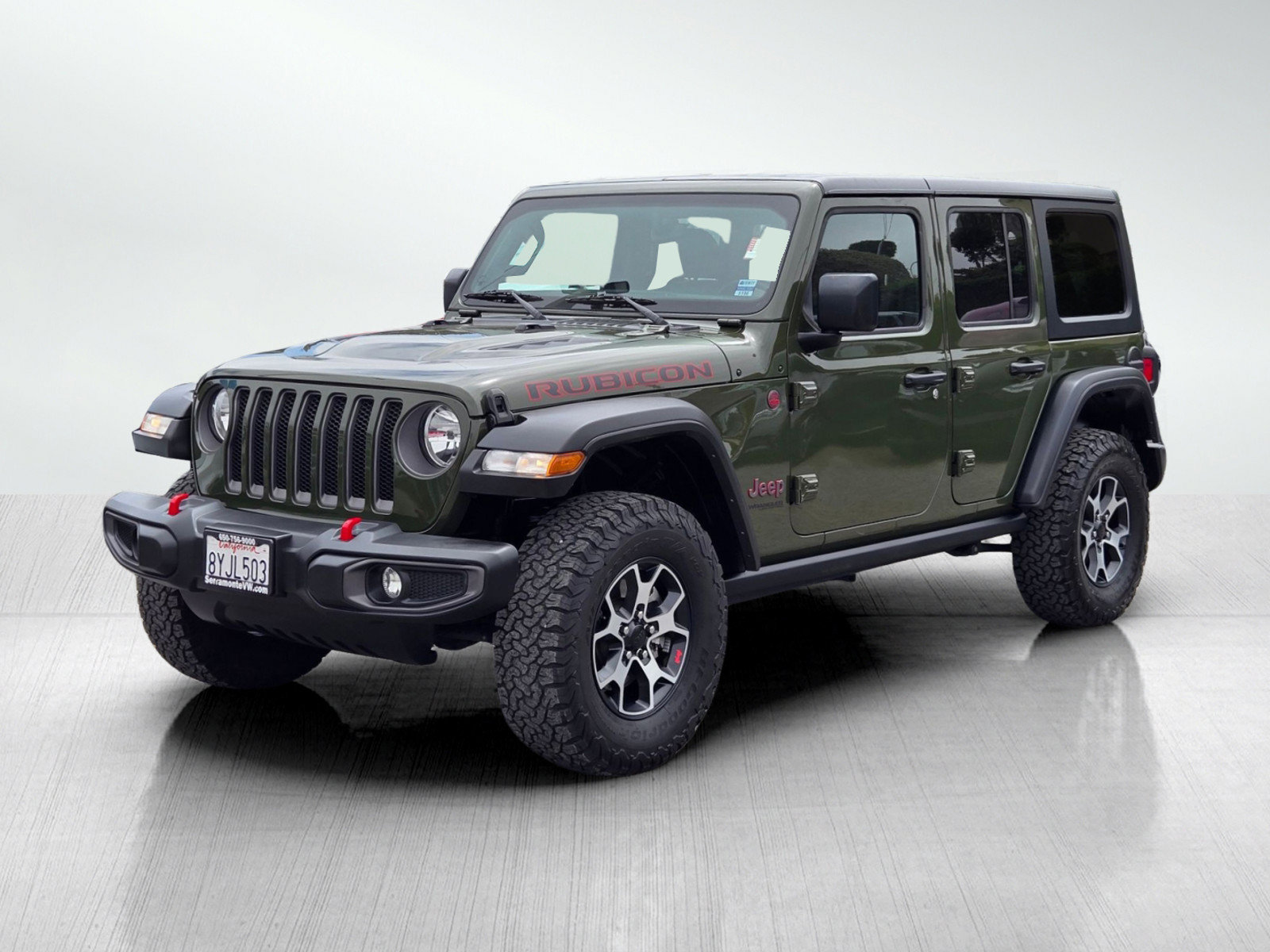 Used 2021 Jeep Wrangler Unlimited Rubicon AWD/4WD image 8