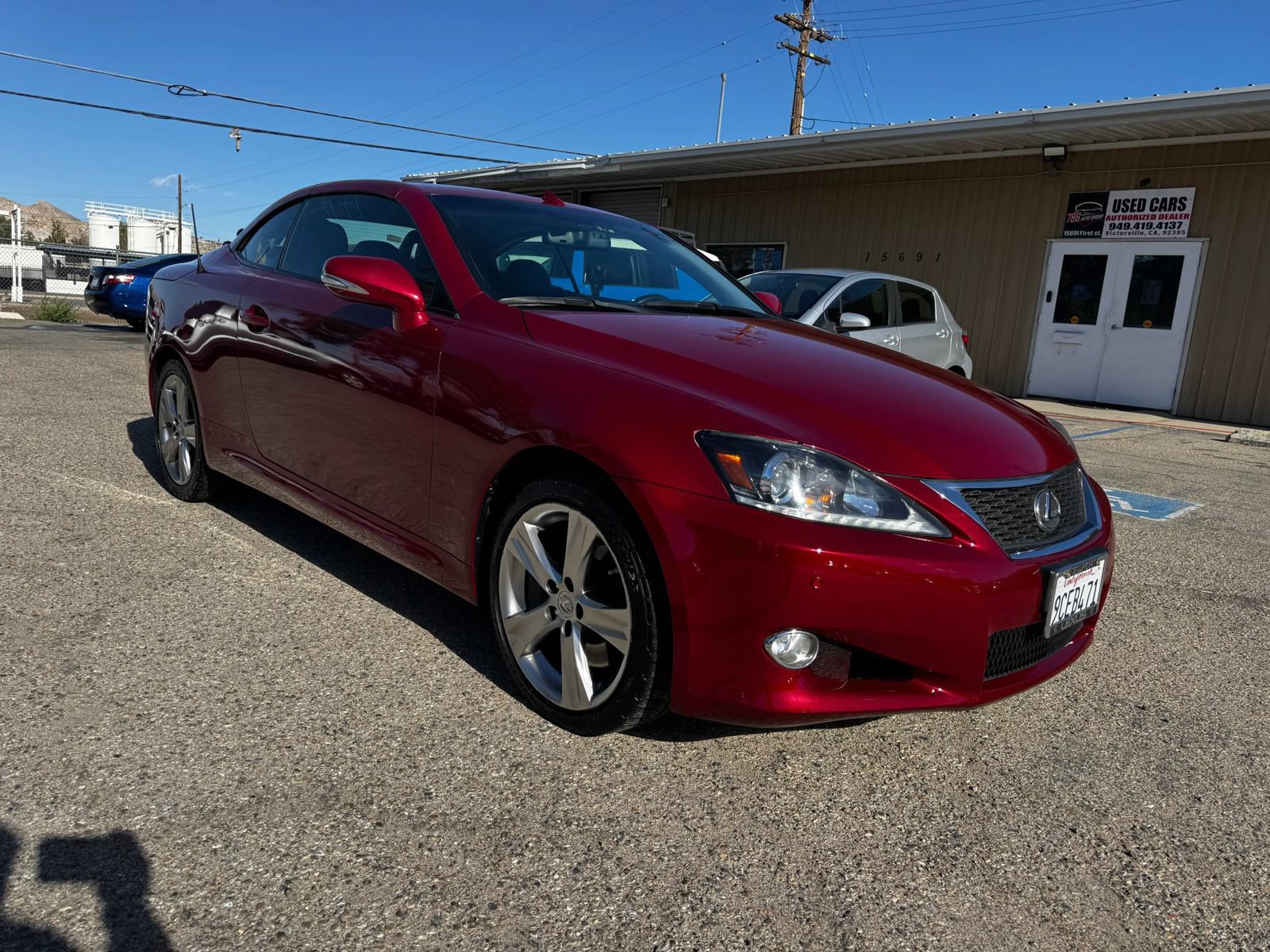 Used 2012 Lexus IS 350C w/ Luxury Pkg RWD image 3