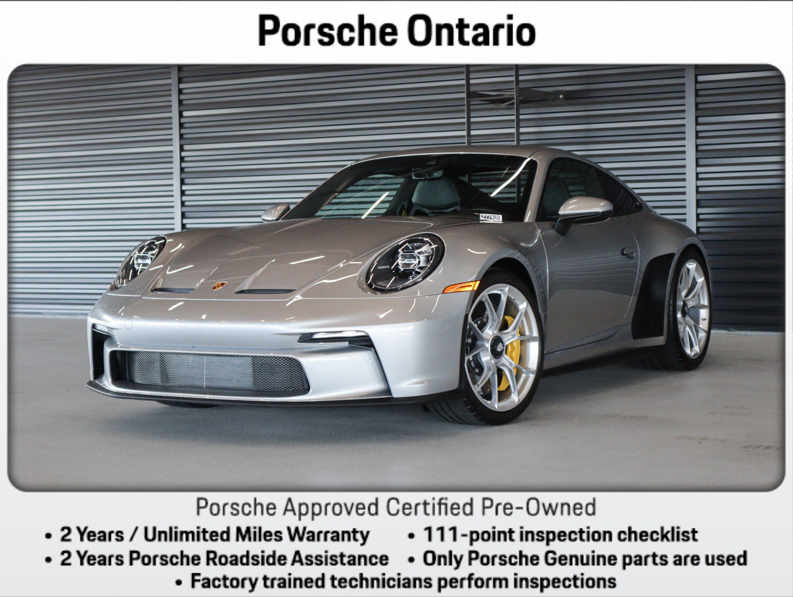 Certified 2022 Porsche 911 GT3