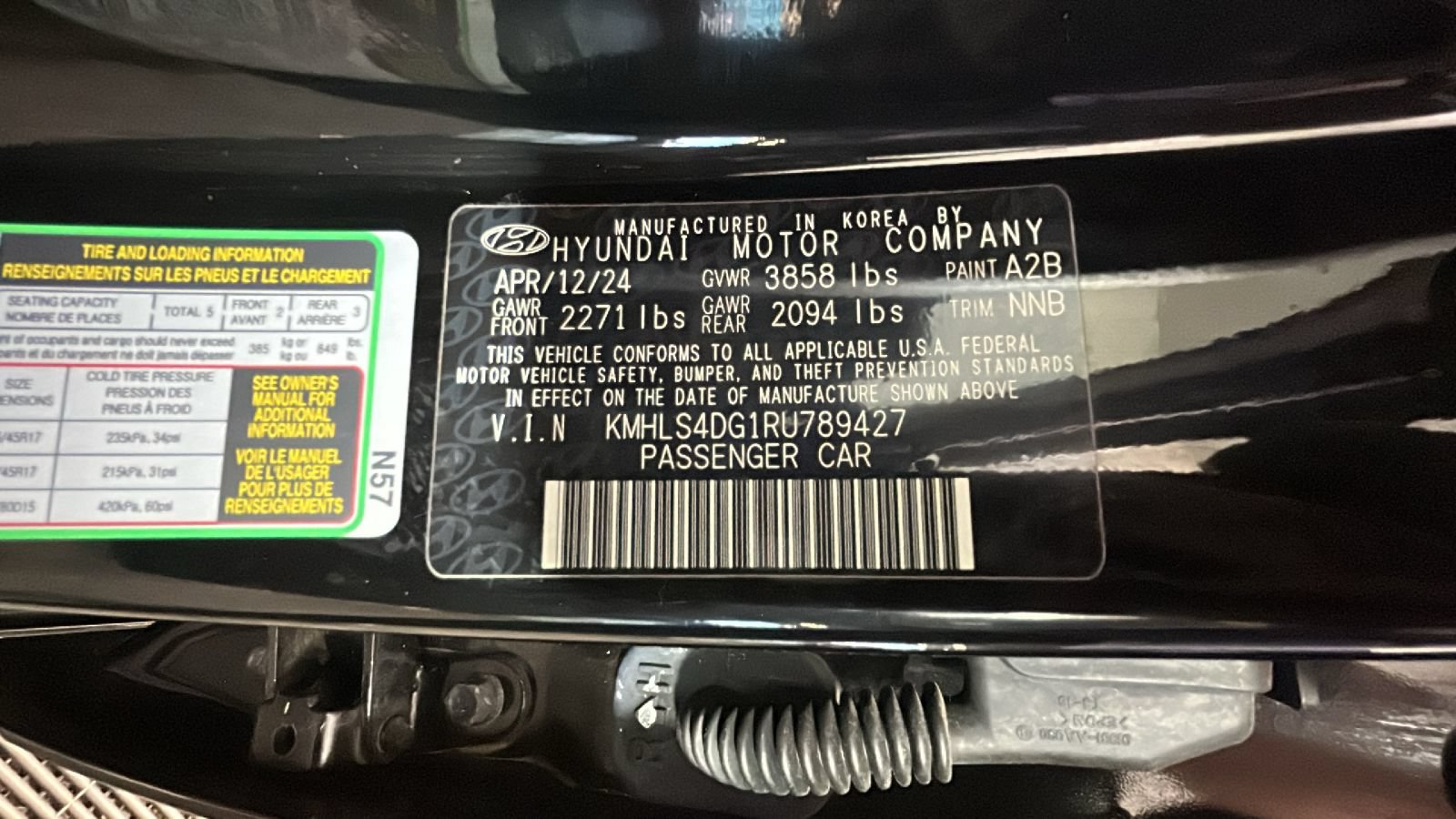 Certified 2024 Hyundai Elantra SEL w/ Convenience Package FWD image 13