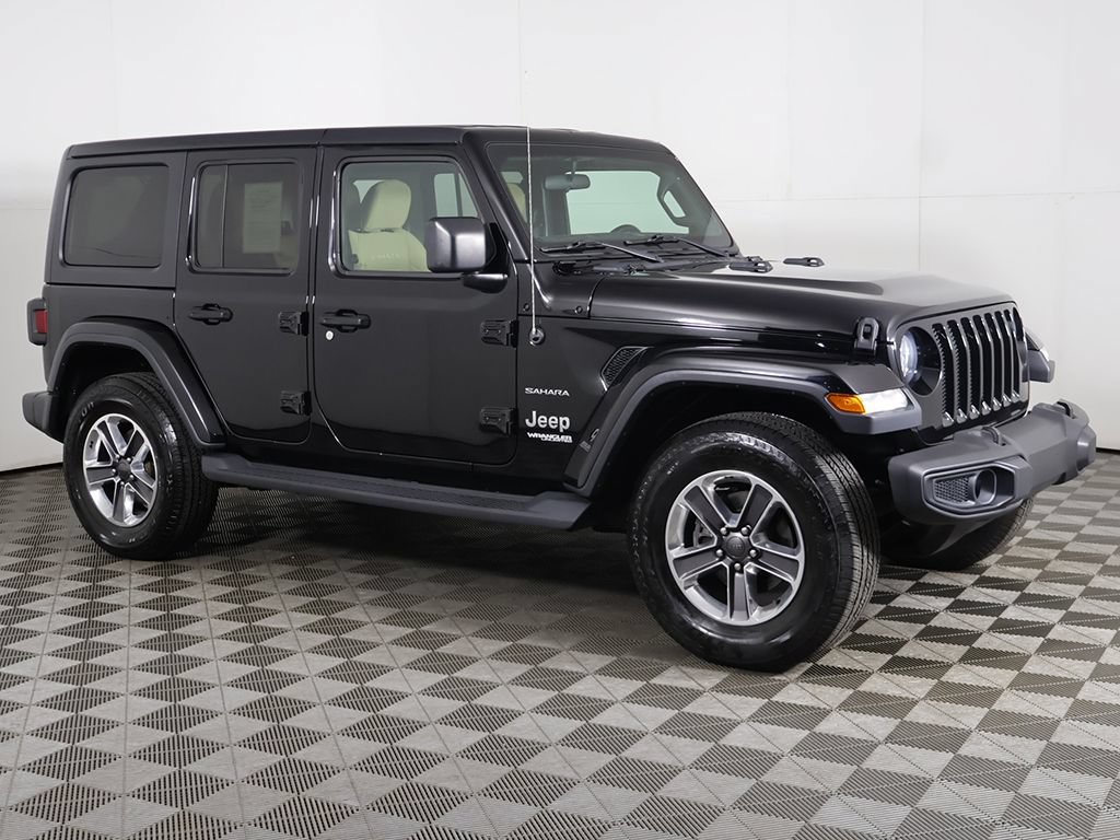 Used 2021 Jeep Wrangler Unlimited Sahara AWD/4WD image 11