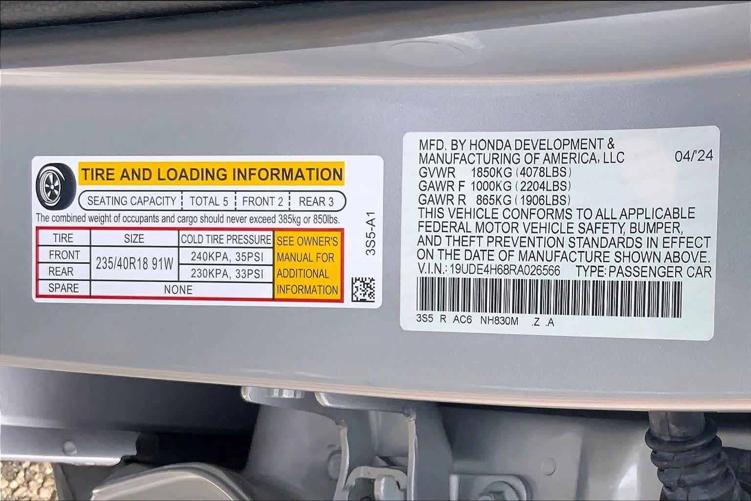 Used 2024 Acura Integra A-Spec w/ Technology Package FWD image 32