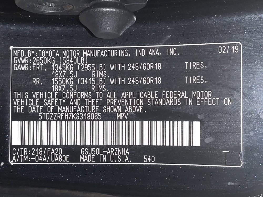 Used 2019 Toyota Highlander Plus image 33