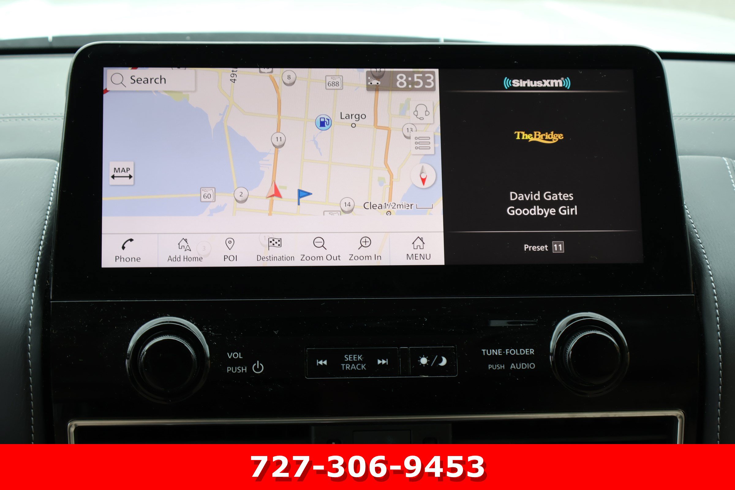 Used 2023 Nissan Armada Platinum w/ Captain's Chairs Package AWD/4WD image 3