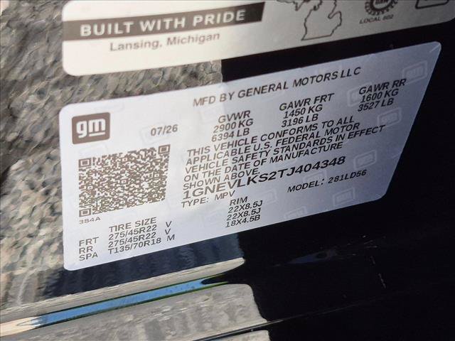 New 2026 Chevrolet Traverse RS AWD/4WD image 20