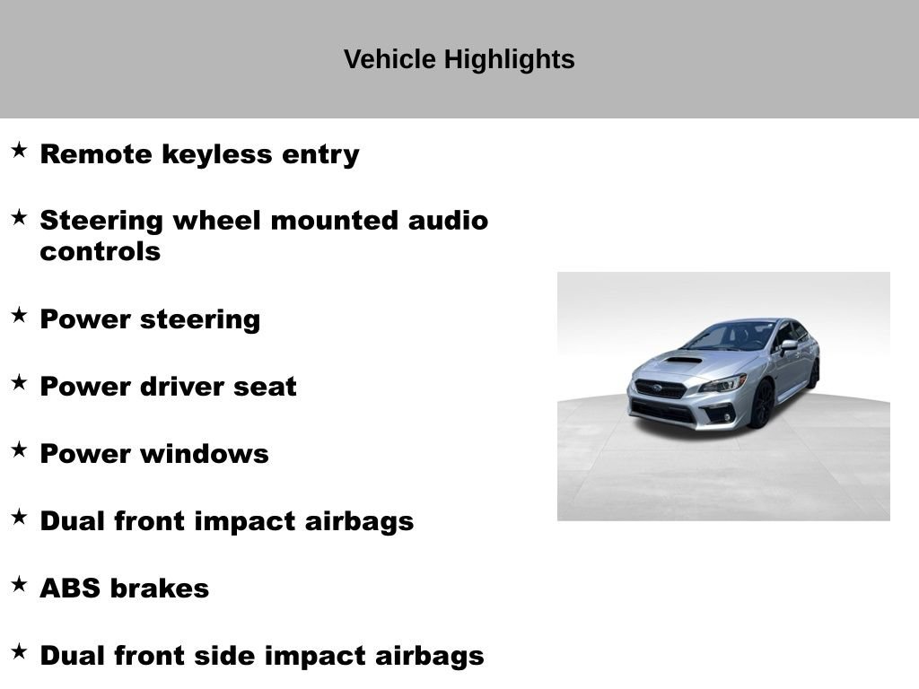 Used 2021 Subaru WRX Limited w/ Popular Package #3 (IZT) AWD/4WD image 27