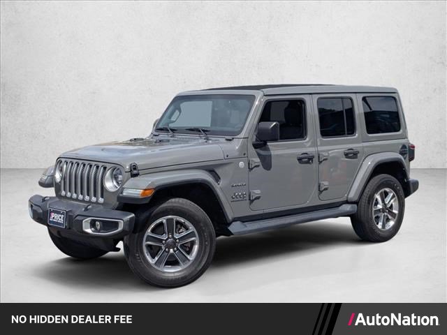 Used 2023 Jeep Wrangler Unlimited Sahara w/ LED Lighting Group
