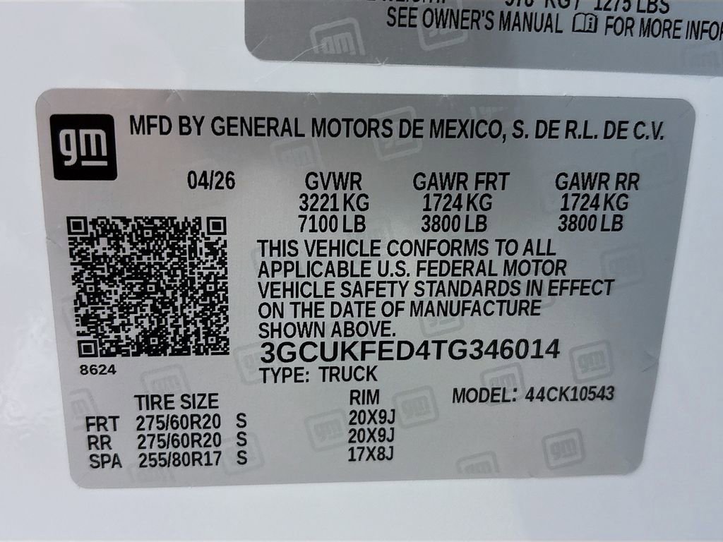 New 2026 Chevrolet Silverado 1500 LT Trail Boss w/ Protection Package AWD/4WD image 31