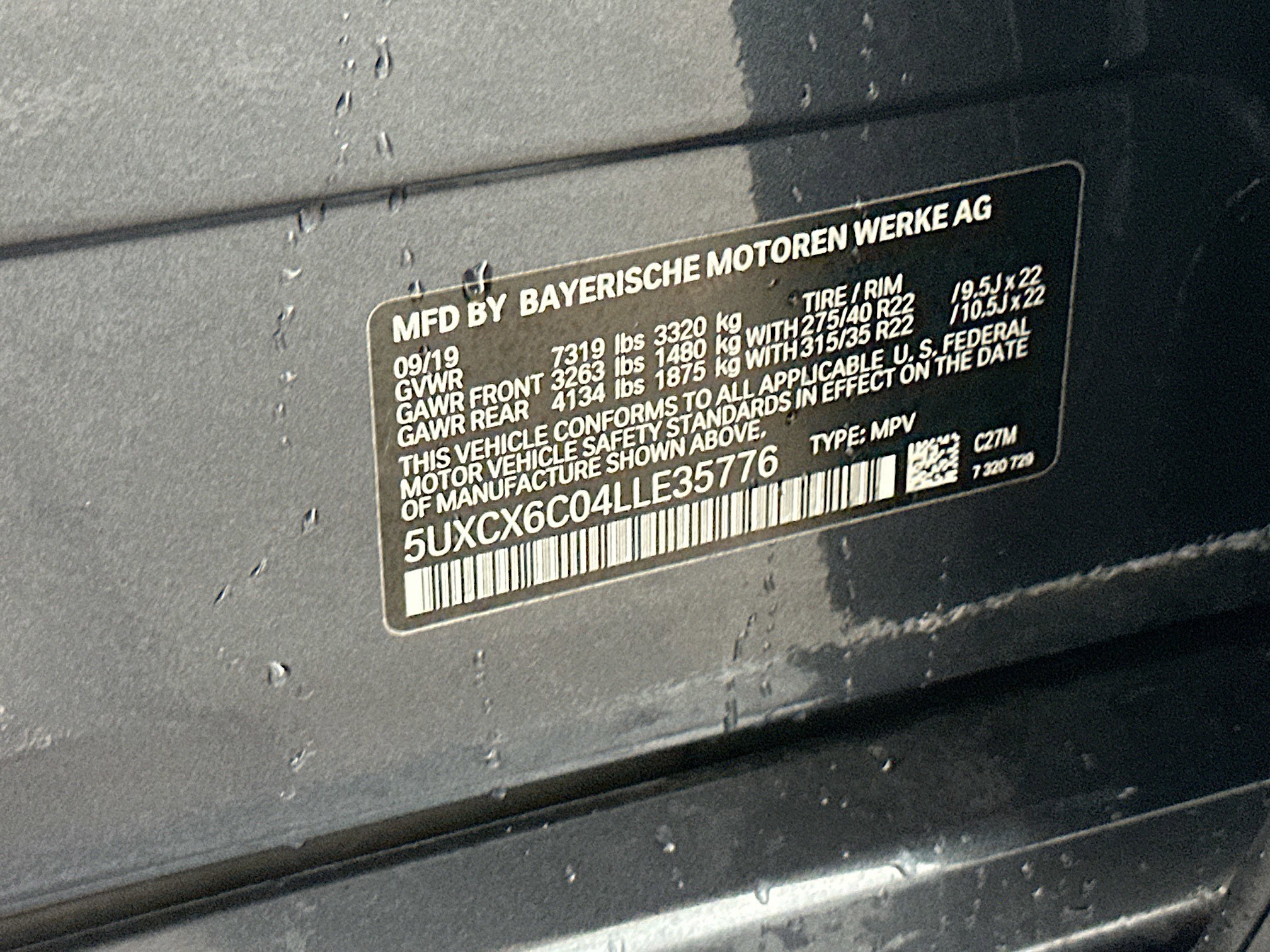 Used 2020 BMW X7 M50i w/ Dynamic Handling Package image 38