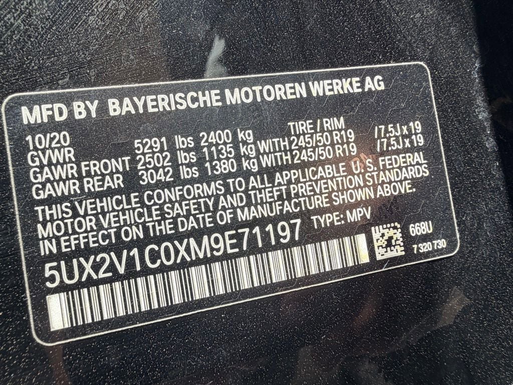 Used 2021 BMW X4 xDrive30i w/ Premium Package AWD/4WD image 11