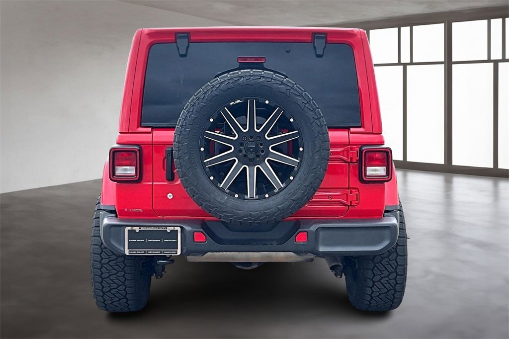 Used 2018 Jeep Wrangler Unlimited Sahara image 4