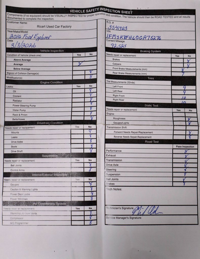 Used 2016 Ford Explorer Limited image 6