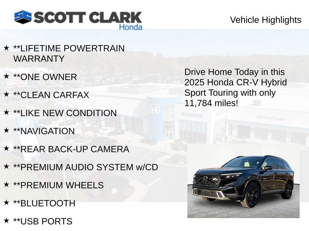 Used 2025 Honda CR-V Sport Touring image 11