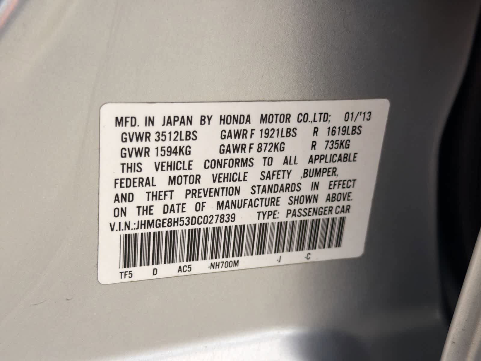 Used 2013 Honda Fit Sport image 34