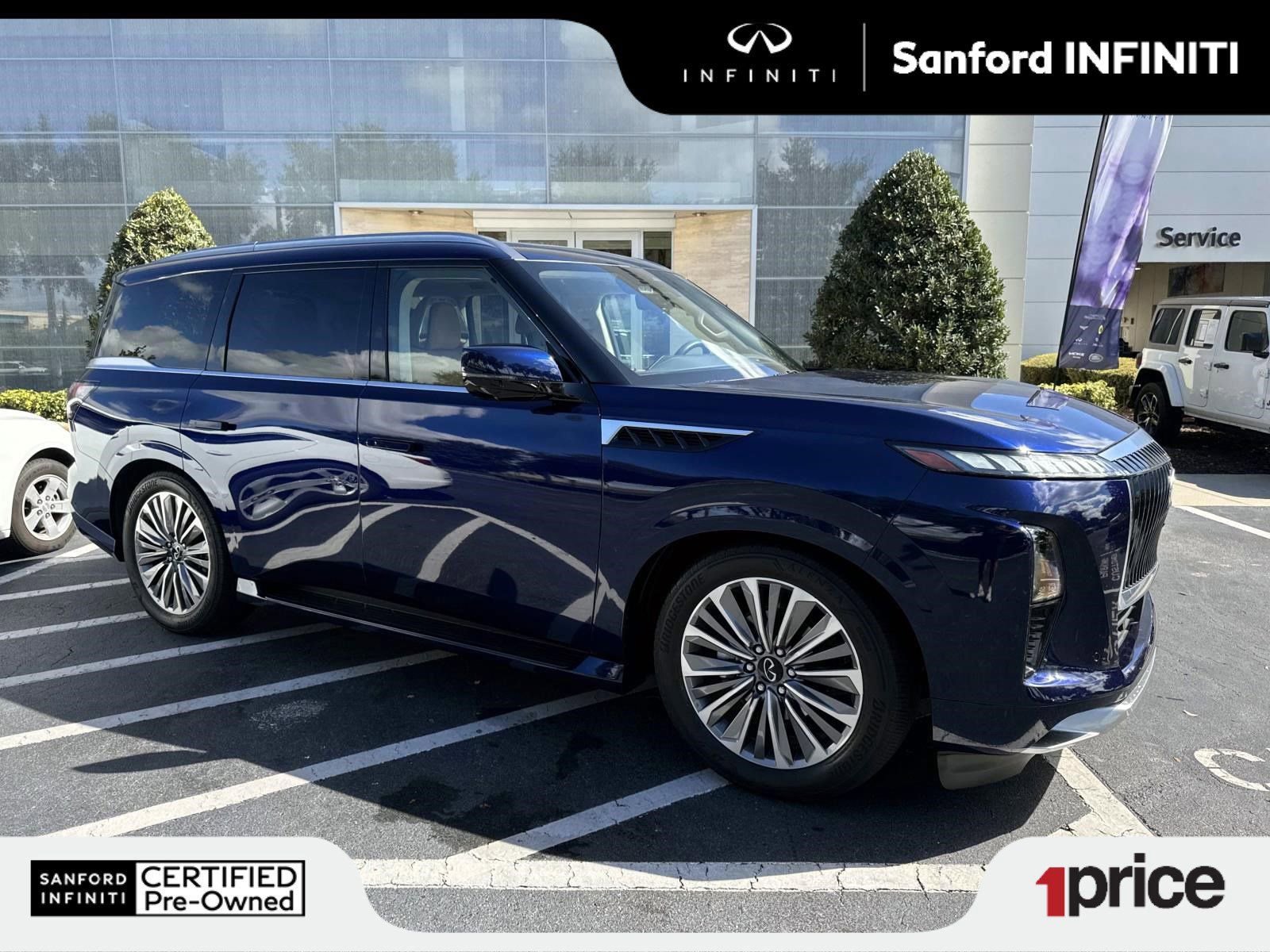 Certified 2025 INFINITI QX80 Sensory