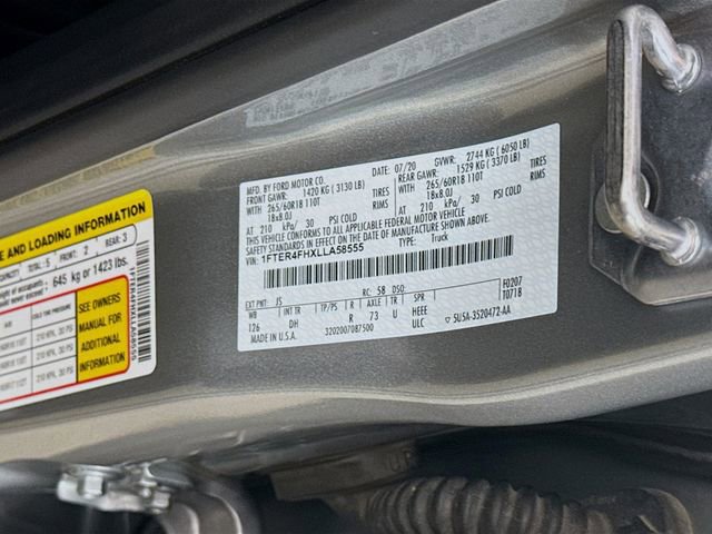 Used 2020 Ford Ranger Lariat w/ Equipment Group 501A Mid image 31