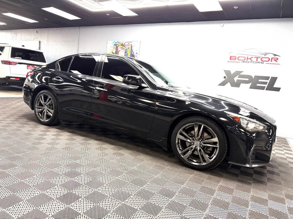 Used 2021 INFINITI Q50 Signature Edition w/ Cargo Package RWD image 2
