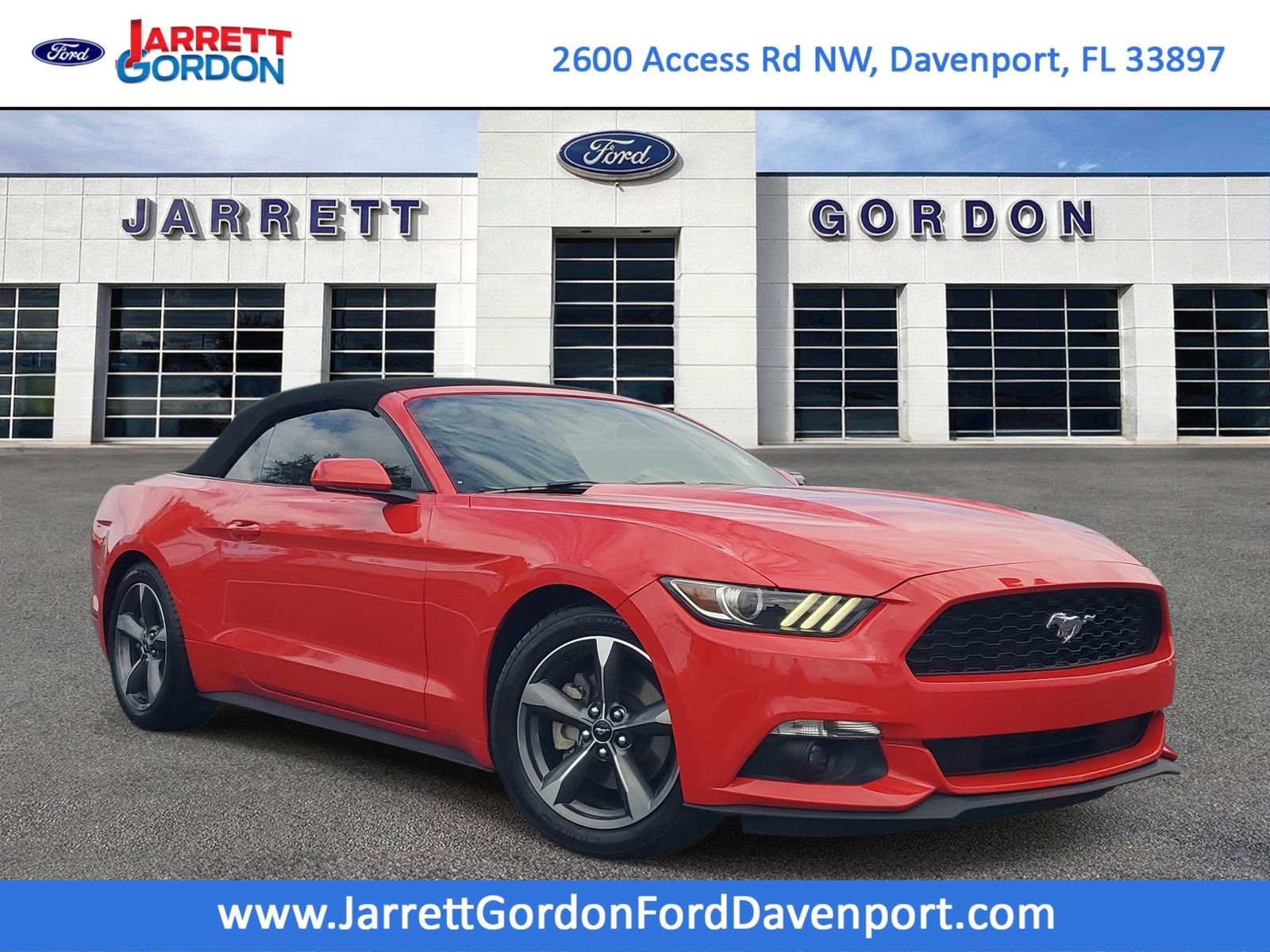 Used 2016 Ford Mustang Convertible w/ Equipment Group 051A RWD image 1