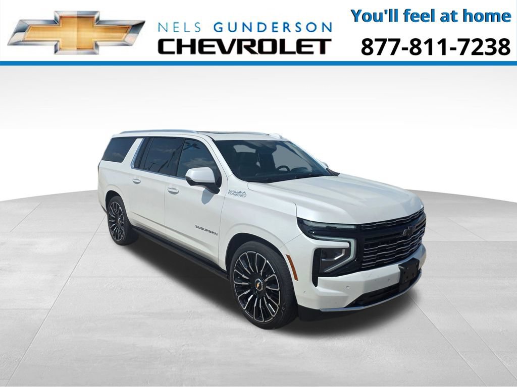 Certified 2025 Chevrolet Suburban High Country AWD/4WD image 1