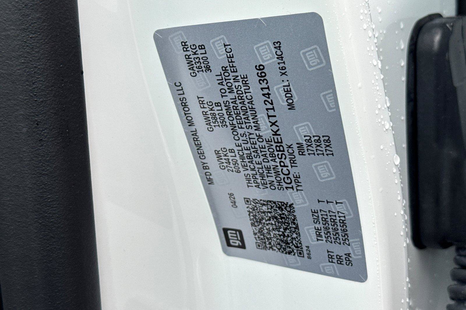 New 2026 Chevrolet Colorado W/T RWD image 36