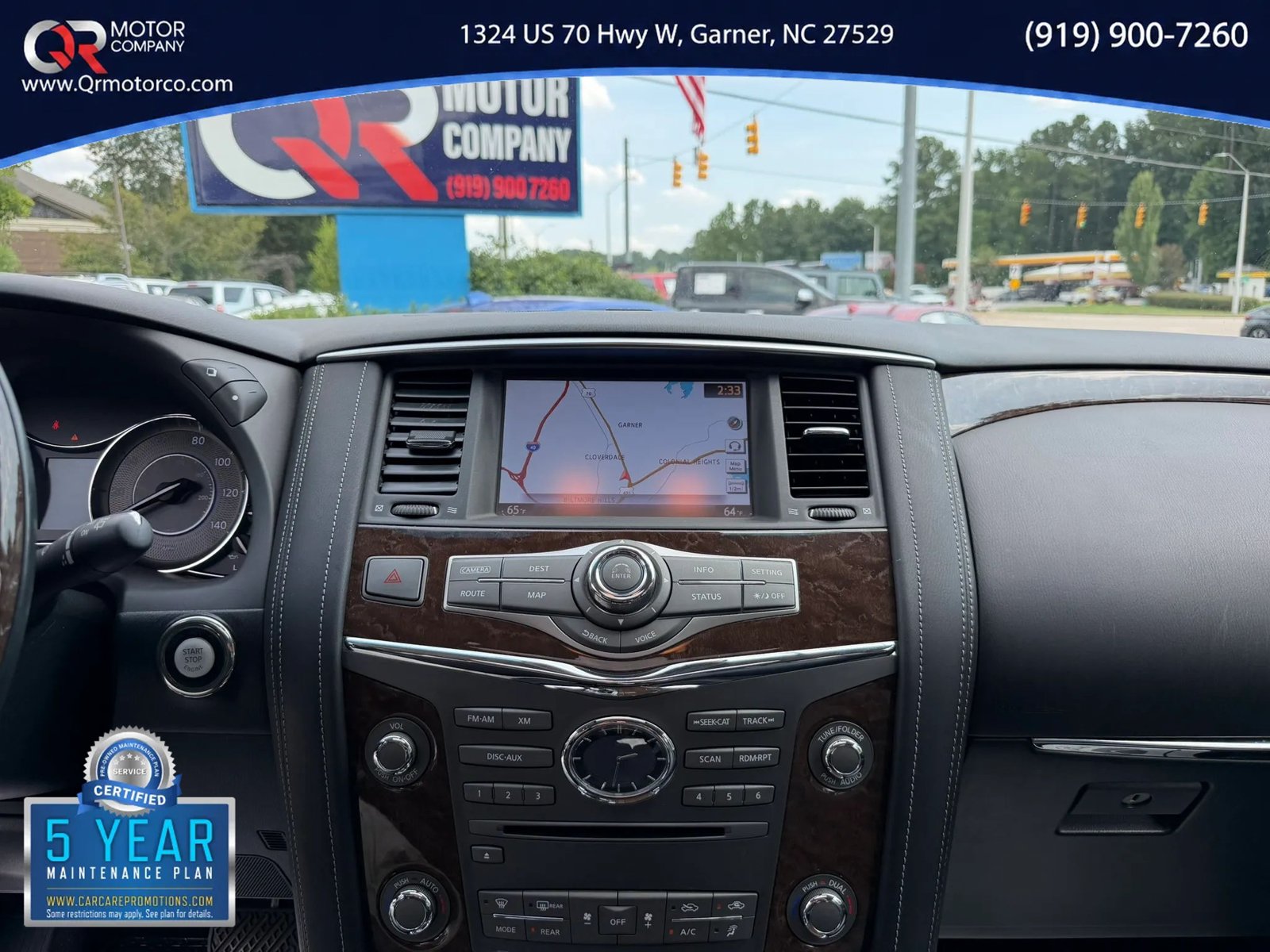 Used 2017 INFINITI QX80 4WD w/ Driver Assistance Package image 15