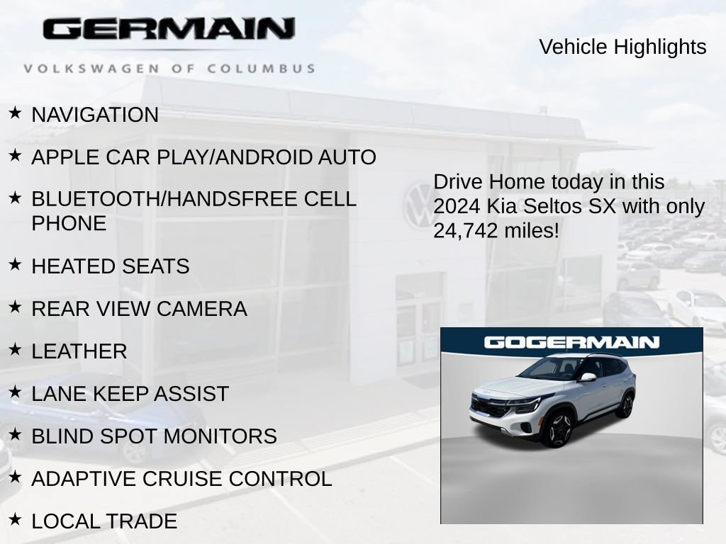 Used 2024 Kia Seltos SX AWD/4WD image 6