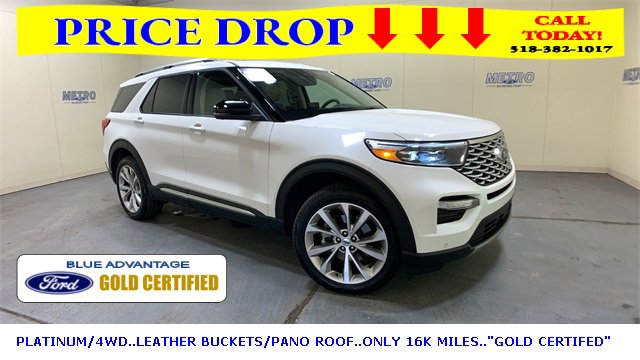 Certified 2023 Ford Explorer Platinum w/ Technology Package