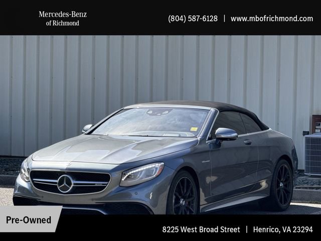 Used 2017 Mercedes-Benz S 63 AMG 4MATIC Cabriolet
