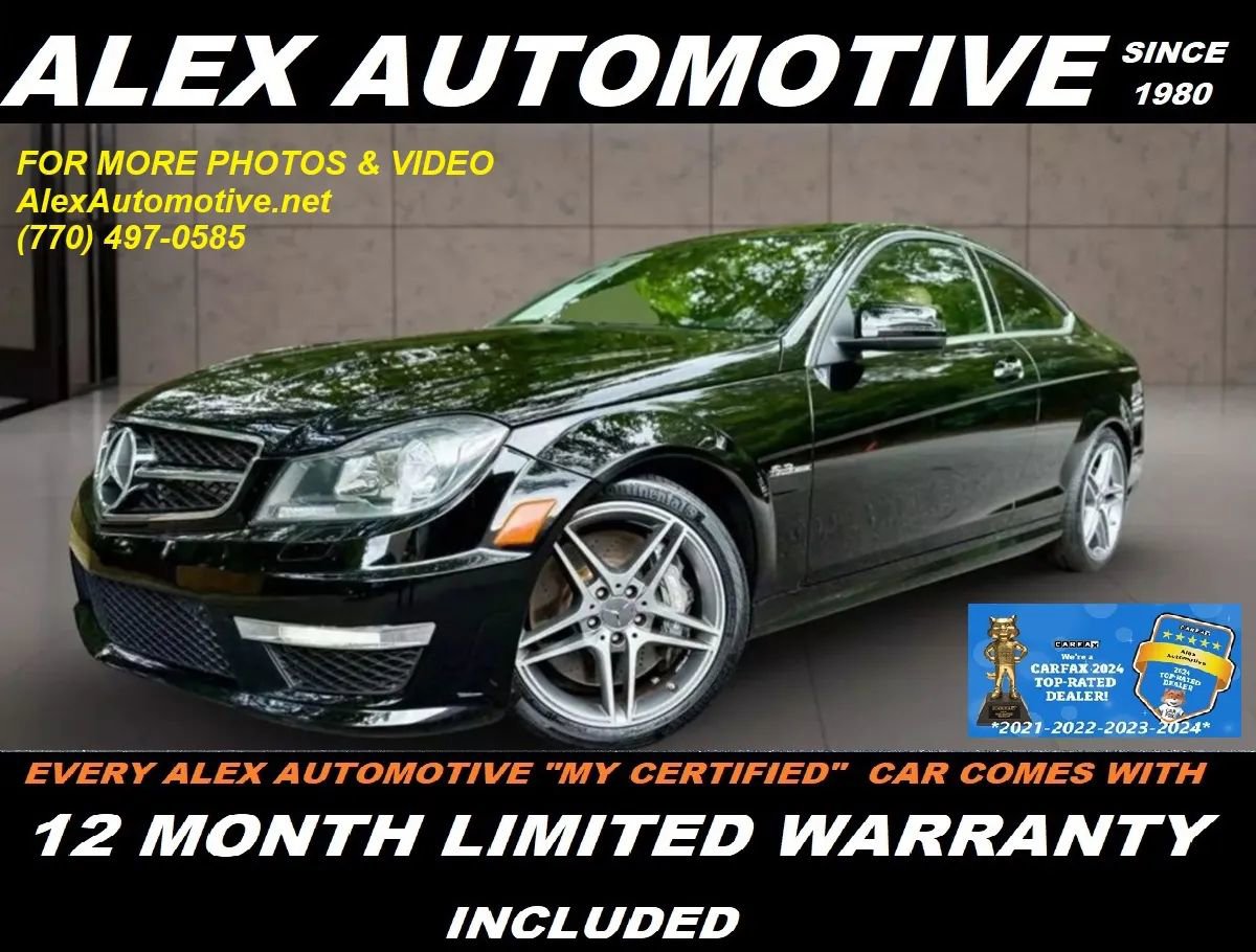 Used 2012 Mercedes-Benz C 63 AMG Coupe w/ Multimedia Pkg