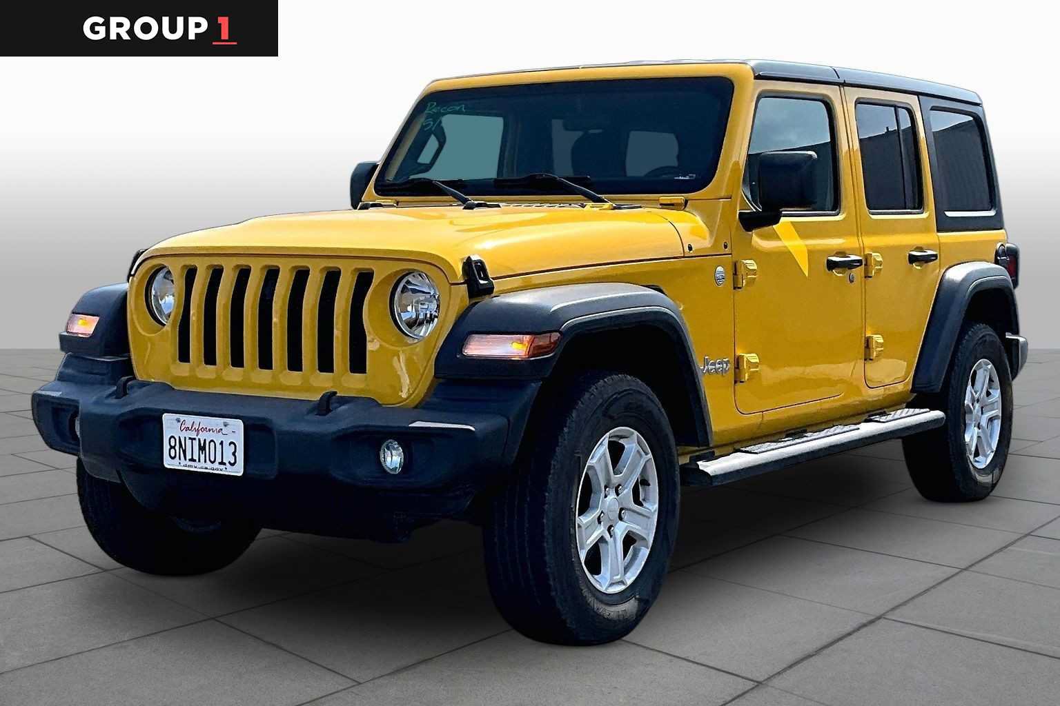 Used 2019 Jeep Wrangler Unlimited Sport S AWD/4WD image 1
