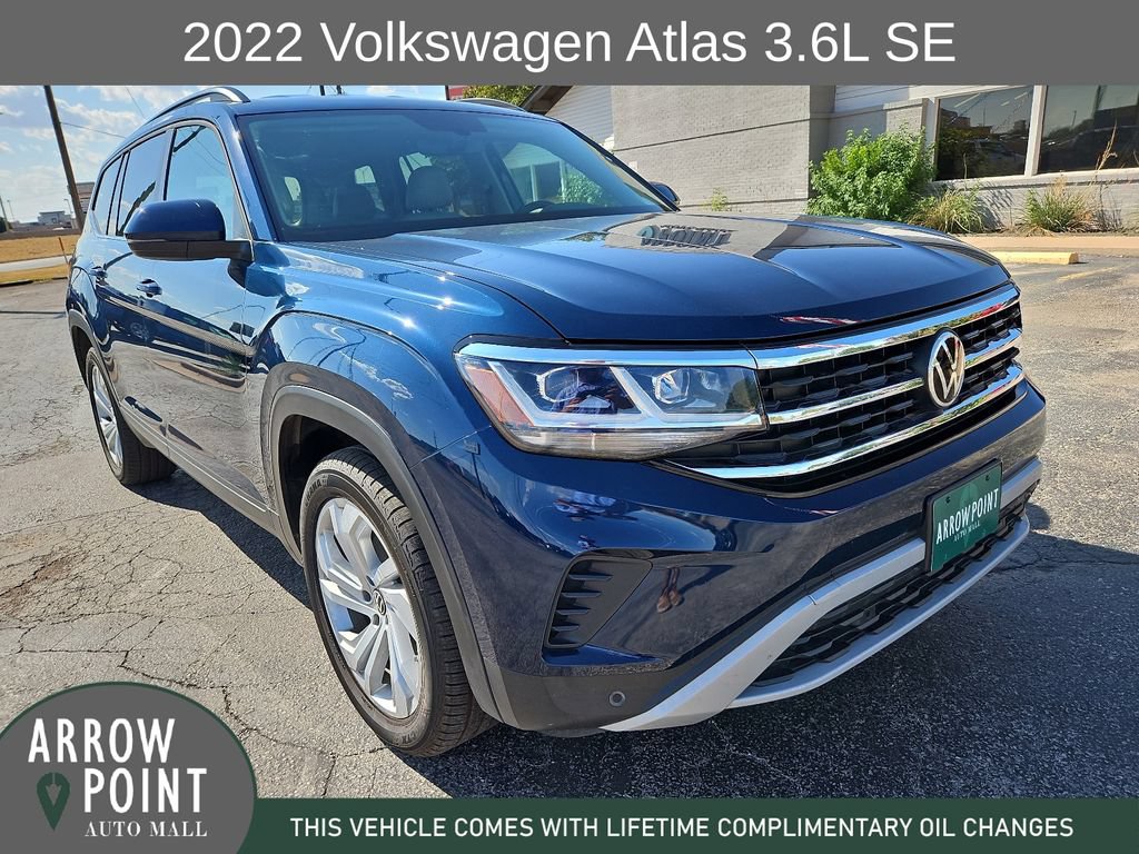 Used 2022 Volkswagen Atlas SE AWD/4WD image 2