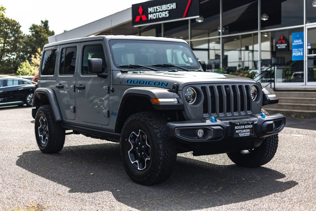 Used 2023 Jeep Wrangler Unlimited Rubicon 4xe w/ Cold Weather Group AWD/4WD image 6