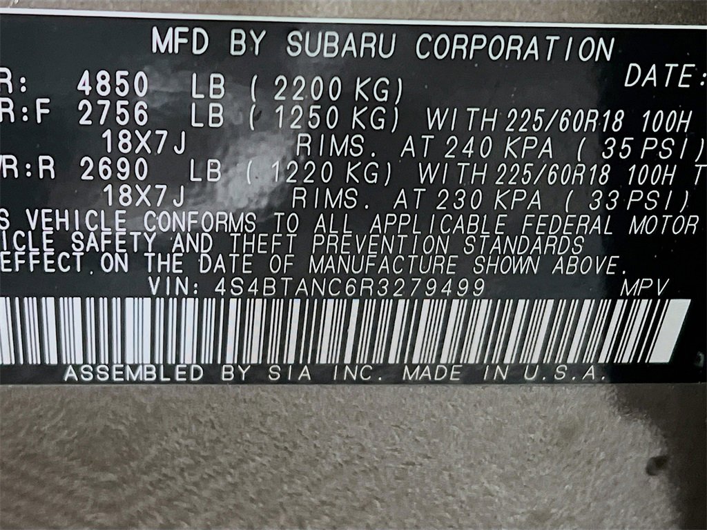 Used 2024 Subaru Outback Limited image 33