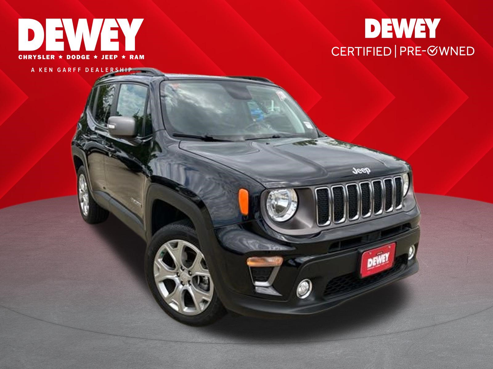 Certified 2019 Jeep Renegade Limited AWD/4WD image 1