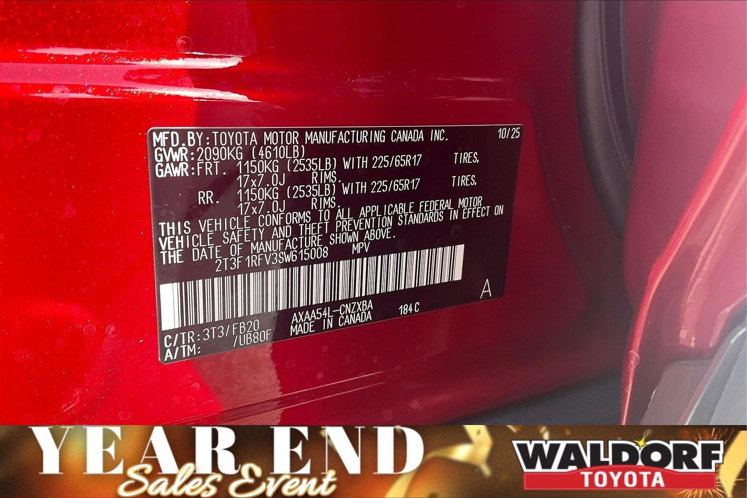 New 2025 Toyota RAV4 LE image 17