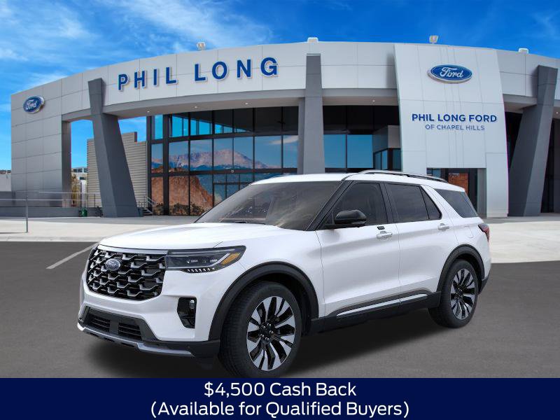New 2026 Ford Explorer Platinum w/ LUX Leather Package AWD/4WD 360° Tour