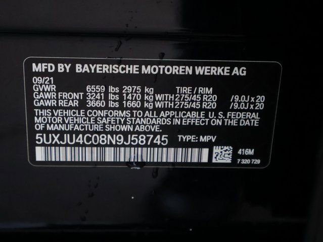 Used 2022 BMW X5 M50i w/ Executive Package image 45