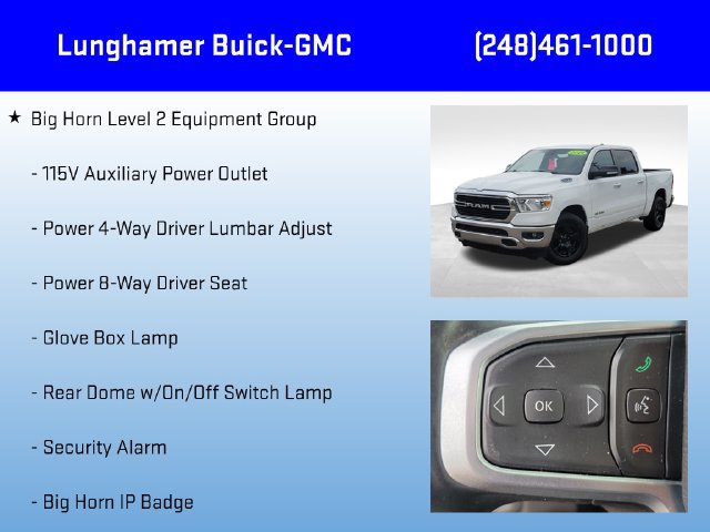 Used 2019 RAM 1500 Big Horn AWD/4WD image 18