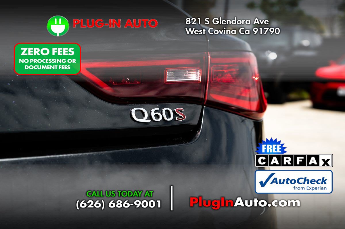 Used 2022 INFINITI Q60 Red Sport 400 w/ Cargo Package RWD image 2