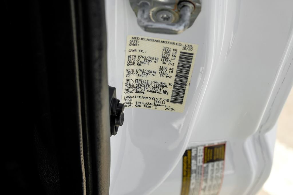 Used 2021 Nissan Titan S image 56