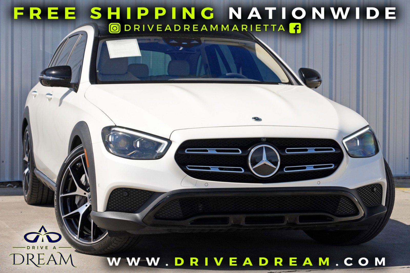 Used 2022 Mercedes-Benz E 450 4MATIC All-Terrain Wagon image 2