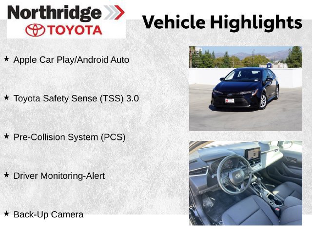 Certified 2025 Toyota Corolla LE FWD image 2
